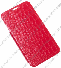������� ����� ��� Samsung Galaxy S5 Armor Case - Book Type (Crocodile Red)