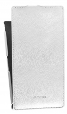 ������� ����� ��� Sony Xperia Z Ultra Melkco Premium Leather Case - Jacka Type (White LC)