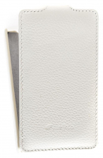������� ����� ��� Nokia X Dual Sim Melkco Premium Leather Case - Jacka Type (White LC)