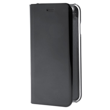 Чехол-книжка GSMIN Mirror Case для Apple iPhone 6 / 6S (Черный)