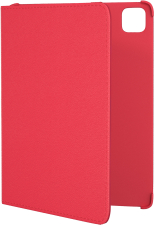 Кожаный чехол GSMIN Series RT для Apple iPad Air (2020) Gen 4 Вращающийся (Красный)