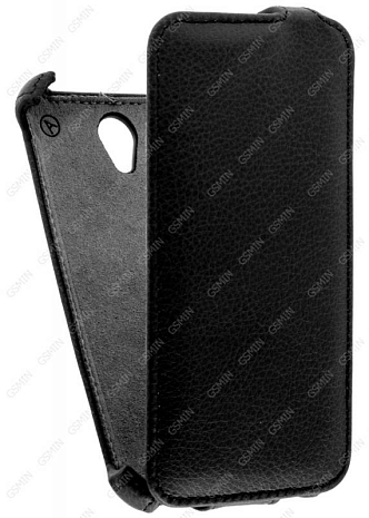 Кожаный чехол для Lenovo A3600D Armor Case (Черный)