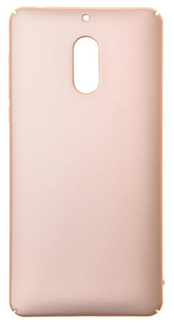 Чехол-накладка для Nokia 6 Hard Matte Case (Золотой)