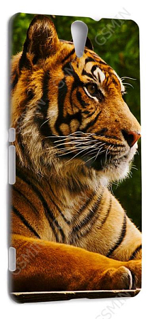 Чехол-накладка для Sony Xperia C5 Ultra (Белый) (Дизайн 174)