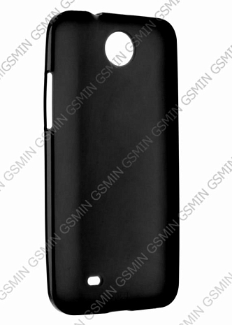 Чехол силиконовый для HTC Desire 300 TPU (Матовый Черный)