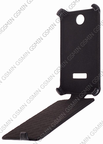 Кожаный чехол для Lenovo S880 Armor Case (Черный)