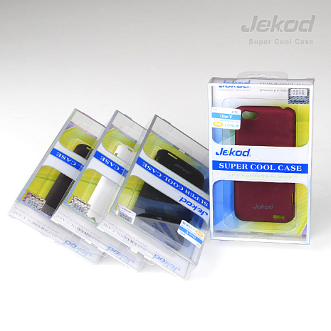 Чехол-накладка для HTC One V / Primo / T320e Jekod (Белый)