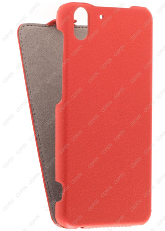 Кожаный чехол для HTC Desire Eye Art Case (Красный)