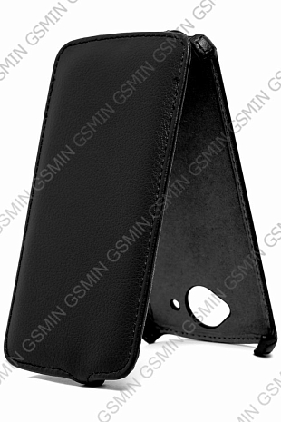 Кожаный чехол для Lenovo S920 Gecko Case (Черный)