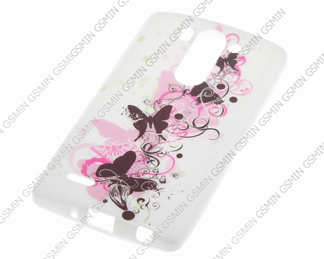 Чехол силиконовый для LG G3 D855 с Рисунком N3