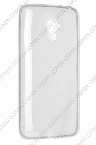 Чехол силиконовый для Meizu MX4 TPU (Прозрачный)