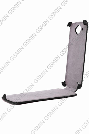 Кожаный чехол для Lenovo S920 Gecko Case (Черный)