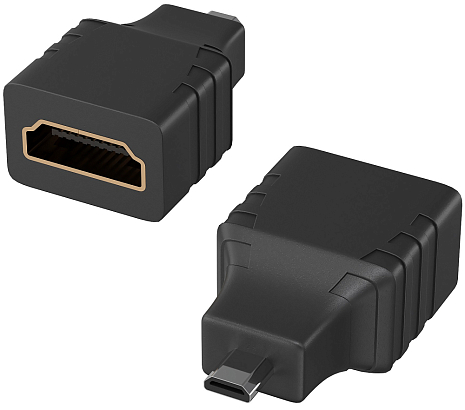   GSMIN AC7 micro HDMI (M) - HDMI (F) ()