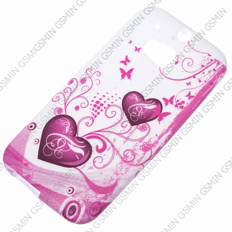 Чехол силиконовый для HTC One 2 M8 с Рисунком N5