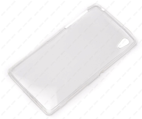 Чехол силиконовый для Sony Xperia Z2 TPU (Прозрачный) (Дизайн 14)