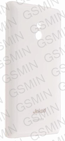 Чехол силиконовый для Nokia XL Dual Sim Jekod (Clear)