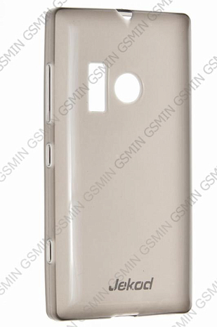 Чехол силиконовый для Nokia Lumia 505 Jekod (Черный)