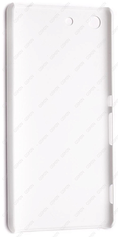 Чехол-накладка для Sony Xperia M5 (Белый) (Дизайн 157)