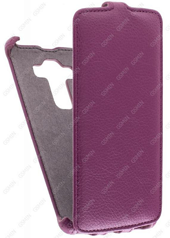 Кожаный чехол для LG G4 H818 Armor Case (Фиолетовый)