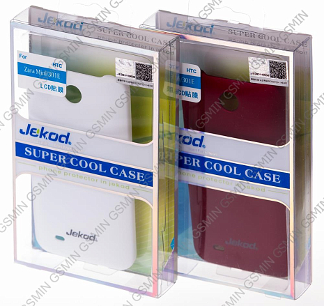 Чехол-накладка для HTC Desire 300 Jekod (Белый)