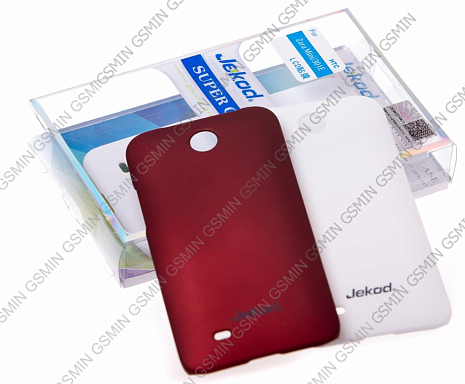 Чехол-накладка для HTC Desire 300 Jekod (Белый)