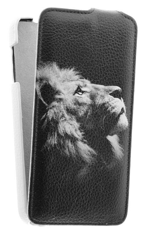 Кожаный чехол для Lenovo A680 Art Case (White) (Дизайн 143)