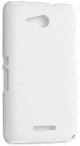 Чехол-накладка для Sony Xperia E4g (Белый)