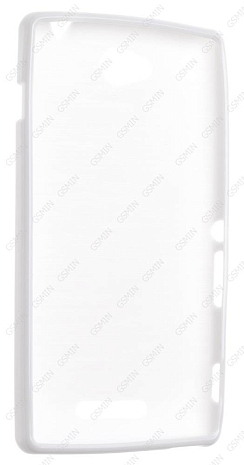 Чехол силиконовый для Sony Xperia C / S39h / CN3 TPU (Белый)