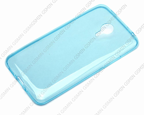 ����� ����������� ��� Meizu MX4 TPU (Transparent Light Blue)