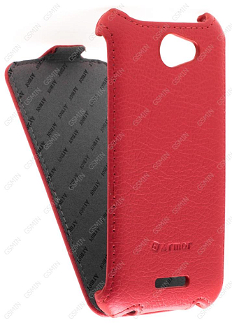 Кожаный чехол для HTC One X Armor Case (Красный)