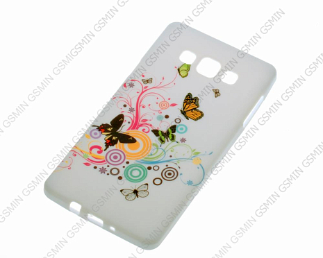 Чехол силиконовый для Samsung Galaxy A7 с Рисунком N1