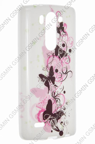 Чехол силиконовый для LG G3 D855 с Рисунком N3