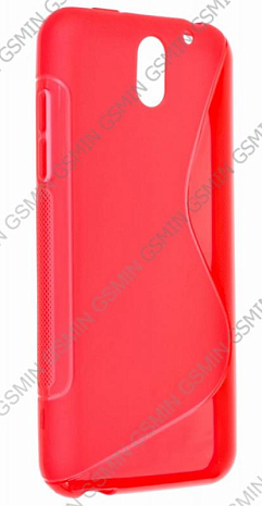 Чехол силиконовый для HTC Desire 610 S-Line TPU (Красный)