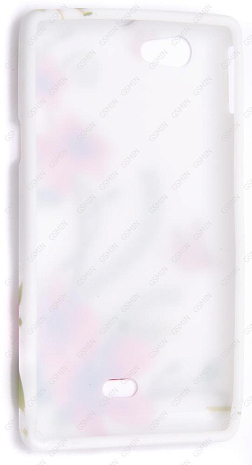 Чехол силиконовый для Sony Xperia Miro / ST23i с Рисунком N6