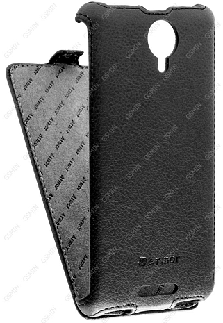 Кожаный чехол для Lenovo K80M Armor Case (Черный)