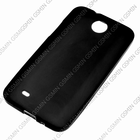 Чехол силиконовый для HTC Desire 300 TPU (Матовый Черный)