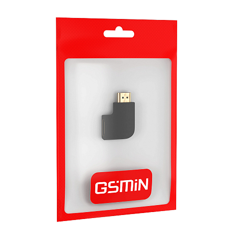   GSMIN BR-50 HDMI (F) - HDMI (M) (, 90 ) ()