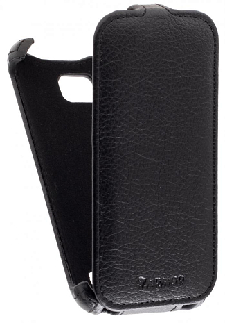 Кожаный чехол для Micromax Q324 Bolt Armor Case (Black)