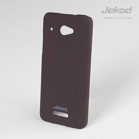 Чехол-накладка для HTC J Butterfly / X920e Jekod (Коричневый)