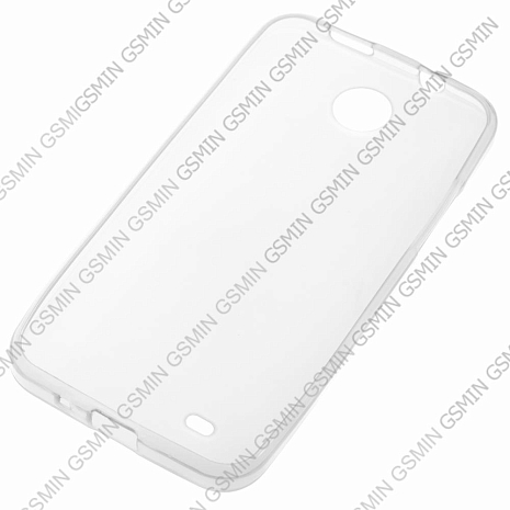 Чехол силиконовый для HTC Desire 300 TPU (Прозрачный Матовый)