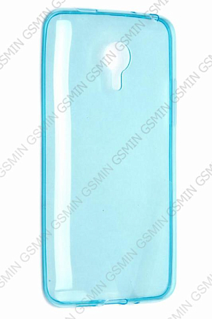 ����� ����������� ��� Meizu MX4 TPU (Transparent Light Blue)