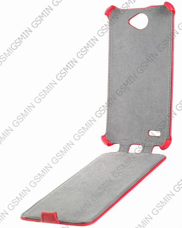 Кожаный чехол для Lenovo S939 Armor Case (Красный)