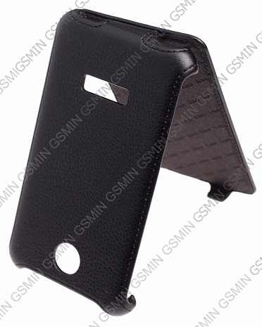 Кожаный чехол для Lenovo S880 Armor Case (Черный)