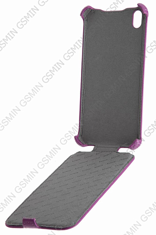 Кожаный чехол для HTC Desire 816 Armor Case (Фиолетовый)