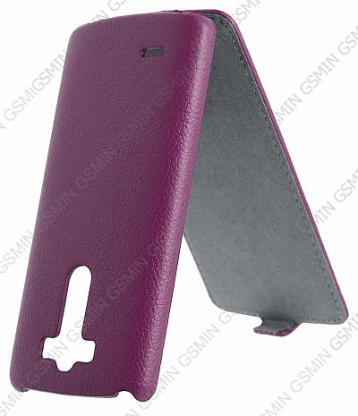 Кожаный чехол для LG G3 D855 Art Case (Фиолетовый)