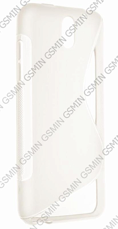 Чехол силиконовый для HTC Desire 610 S-Line TPU (Прозрачный)