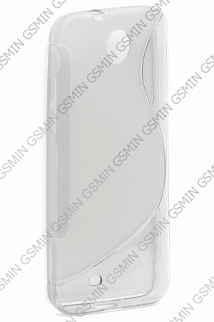 Чехол силиконовый для HTC Desire 300 S-Line TPU (Прозрачный)
