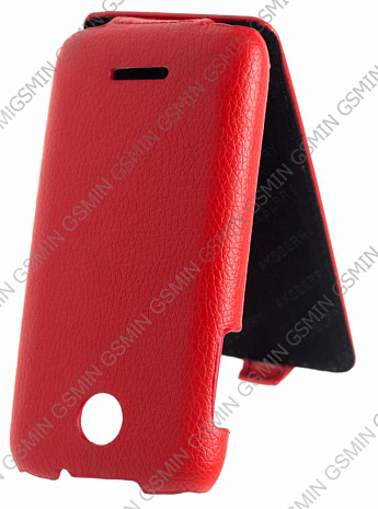 ������� ����� ��� Lenovo A376 Aksberry Protective Flip Case (�������)