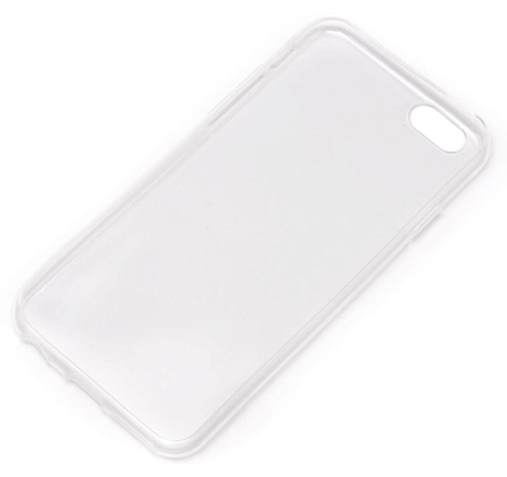 Чехол силиконовый для Apple iPhone 6/6S TPU (Прозрачный)
