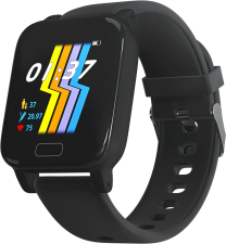 Часы Elband SW06 c измерением давления и пульса с черным ремешком силикон (Черный)